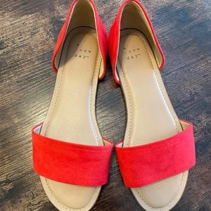 Size 7 A New Day red slip on flats
